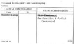 Land Development and Landscaping