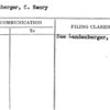 Landenberger, C. Henry