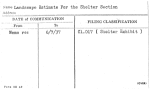 Landscape Estimate For the Shelter Section