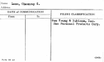 Lane, Chauncey C.