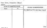 Lane, Josephine (Miss)