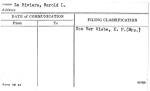 La Riviere, Harold L.