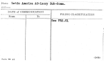Latin America Advisory Sub-Comm.