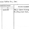 La Touraine Coffee Co., Inc.