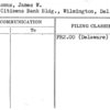 Lattomus, James W.