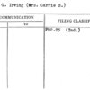Latz, G. Irving (Mrs. Carrie S.)