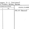 Laubengayer, R.J. (Publisher)