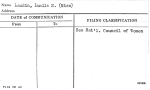Laudin, Luella S. (Miss)