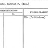 Laurentz, Harriet F. (Mrs.)