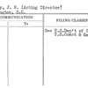 Lawley, J.H. (Acting Director)