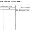Lawrence, Charles Arthur (Mrs.)