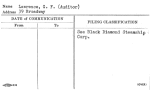 Lawrence, G.F. (Auditor)