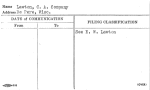 Lawton, C.A. Company