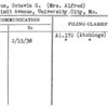 Lazarus, Octavia G. (Mrs. Alfred)