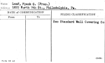 Leaf, Frank G. (Pres.)