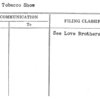 Leaf Tobacco Show