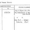 League of Women Voters
