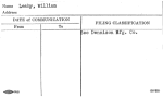 Leahy, William
