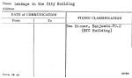 Leakage in the City Building