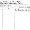 Learman, Frank A. (Asst. to Mgr.)
