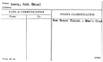 Leary, Ruth (Miss)