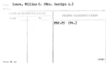 Lease, William G. (Mrs. Carolyn A.)