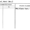 LeBoeuf, Mabel (Mrs.)