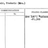 Leclair, Frederic (Mrs.)