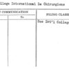 Le College International De Chirurgiens