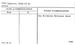 Lederer, Richard M.