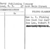 Lee, Harry Publishing Company
