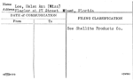 Lee, Helen Ann (Miss)