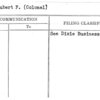 Lee, Hubert F. (Colonel)