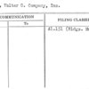 Legge, Walter G. Company, Inc.