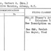 Lehman, Herbert H. (Mrs.)