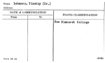 Lehmann, Timothy (Dr.)