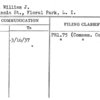 Lehr, William J.
