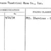 Leo Advance Theatrical Shoe Co., Inc.