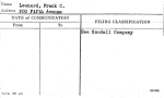Leonard, Frank C.