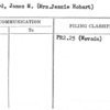 Leonard, James M. (Mrs. Jessie Hobart)