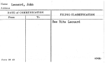 Leonard, John