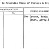 Letter to Potential Users of Posters & Brochures