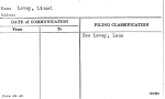 Levey, Lionel