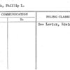 Levick, Phillip L.