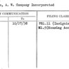 Lewin, A.W. Company Incorporated