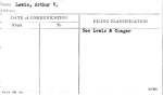 Lewis, Arthur V.