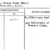 Lewis, George Chase (Mrs.)