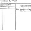 Lewis, Henrietta M. (Miss)