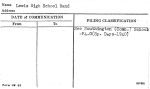 Lewis High School Band