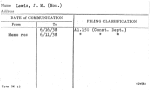 Lewis, J.M. (Hon.)
